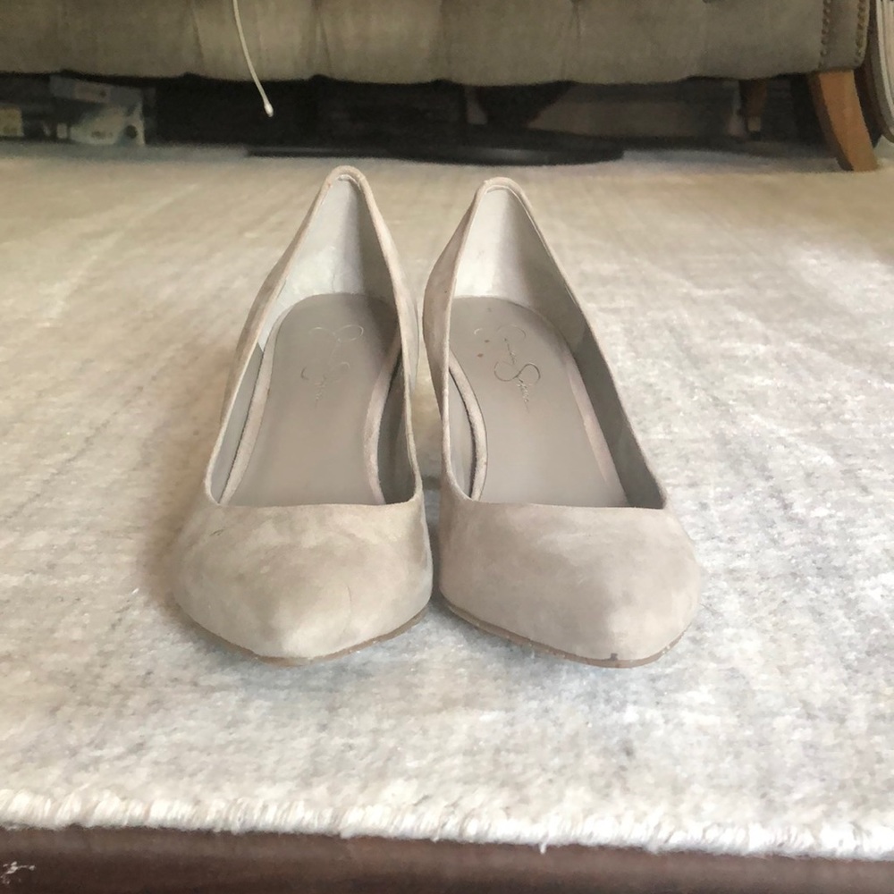 Jessica Simpson Grey Suede
